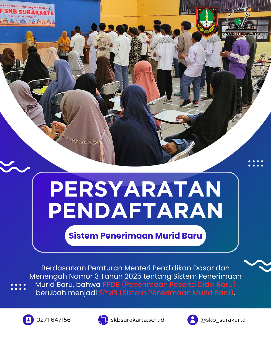 Persyaratan Pendaftaran SPMB 2025