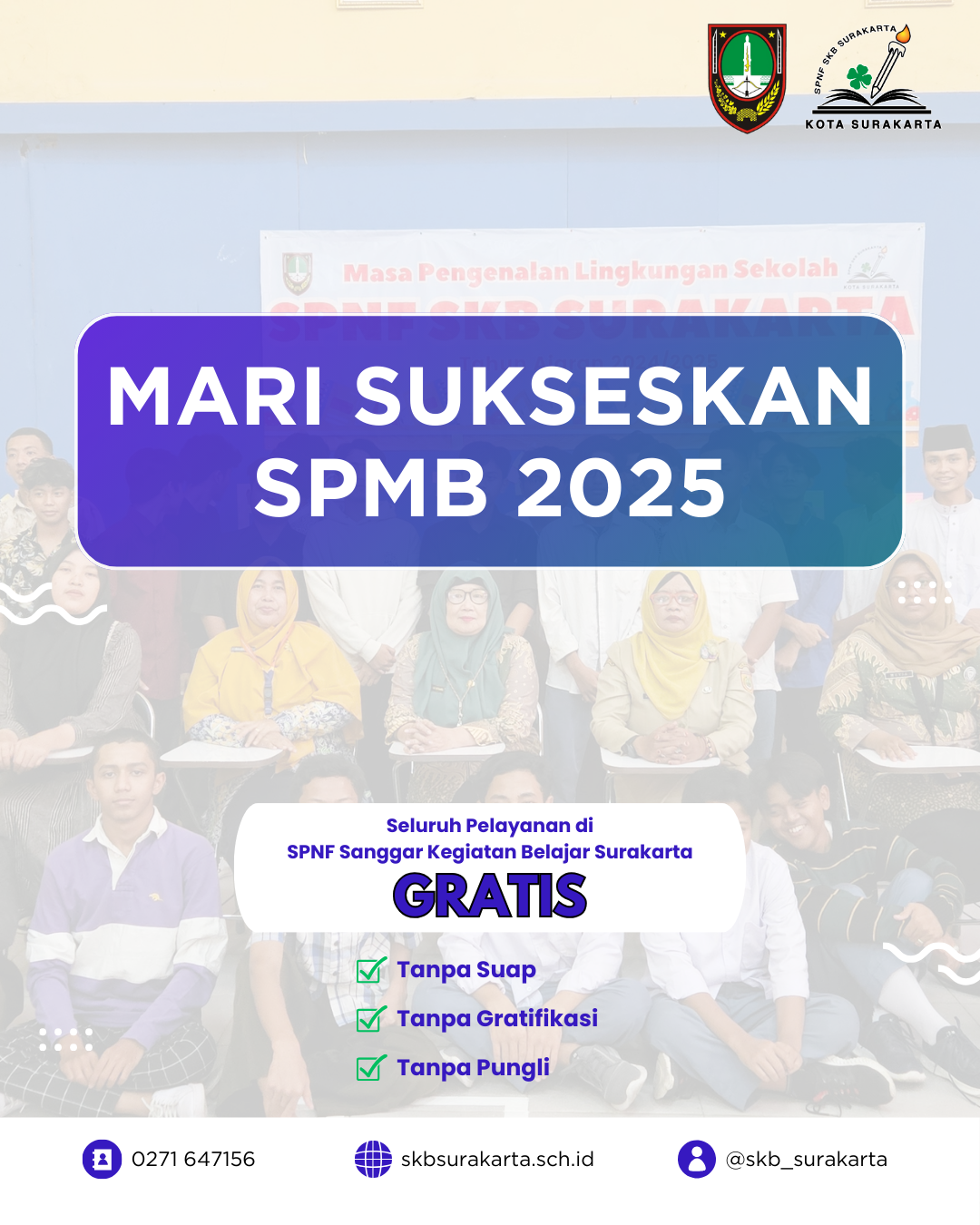 Mari Sukseskan SPMB 2025