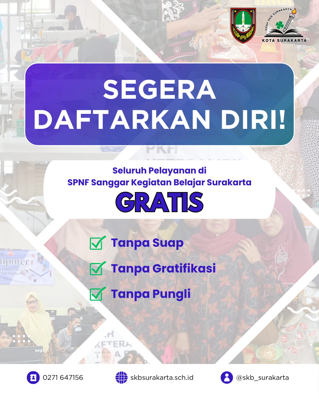 Gratis Tanpa Suap, Gratifikasi, dan Pungli